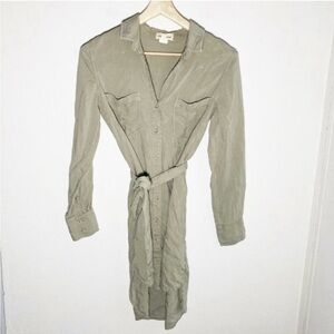 Cloth & Stone Safari Shirtdress - size Small